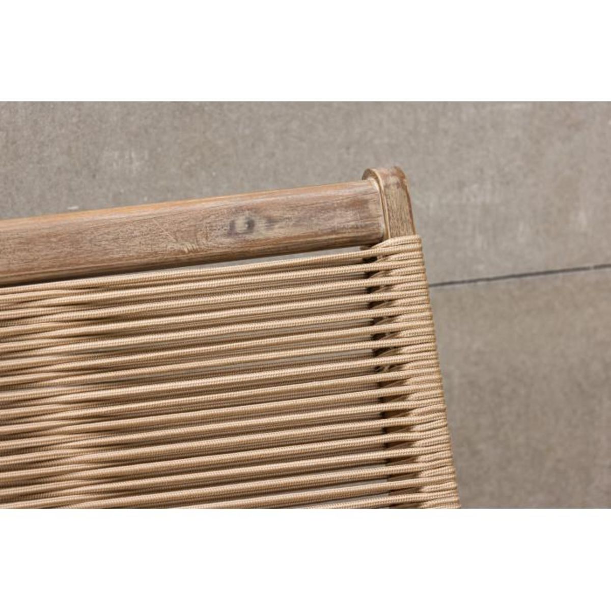 Paris Prix Fauteuil de Jardin en Bois  Peter  88cm Marron