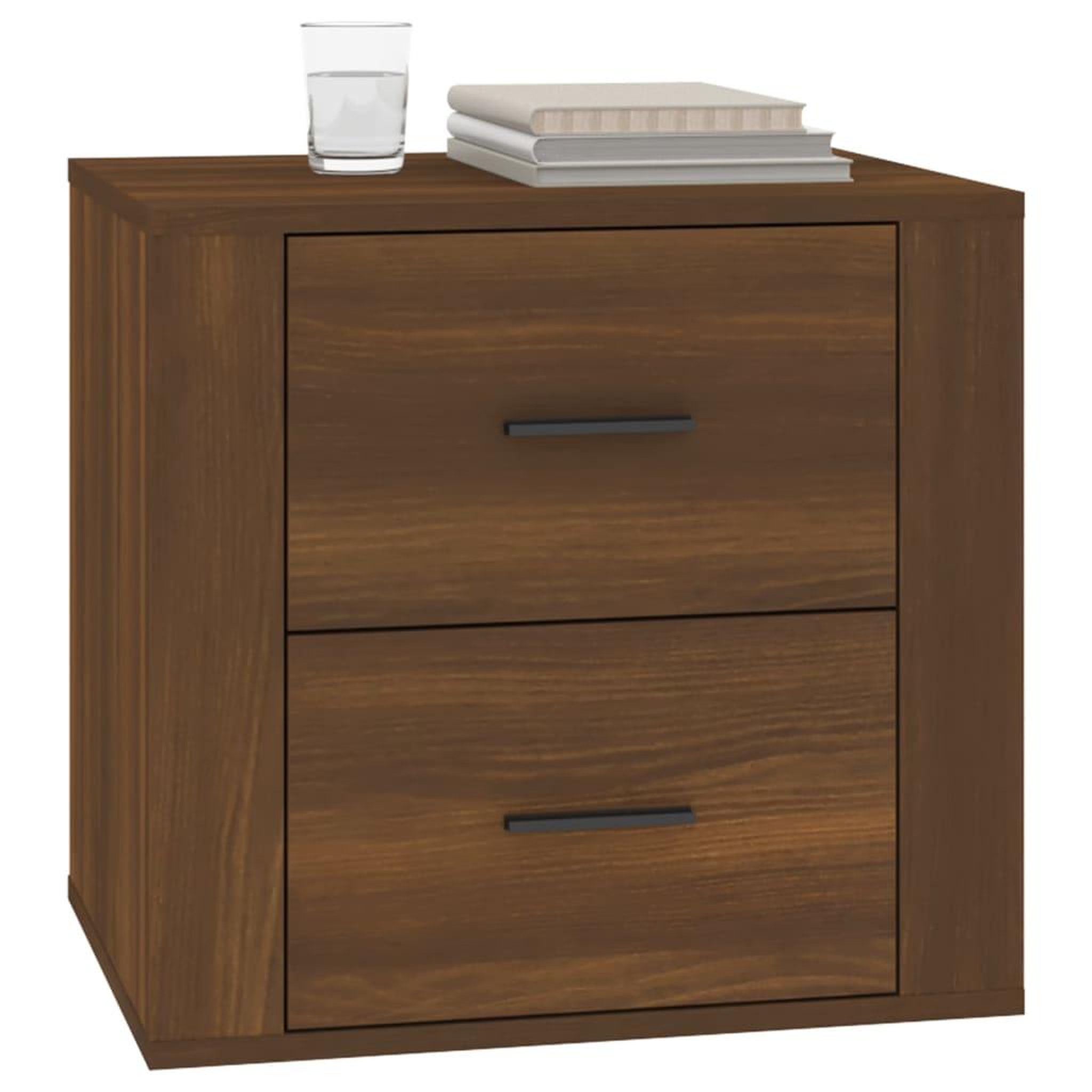 Voir la diapositive 4 : VIDAXL Table de chevet Chene marron 50x39x47 cm