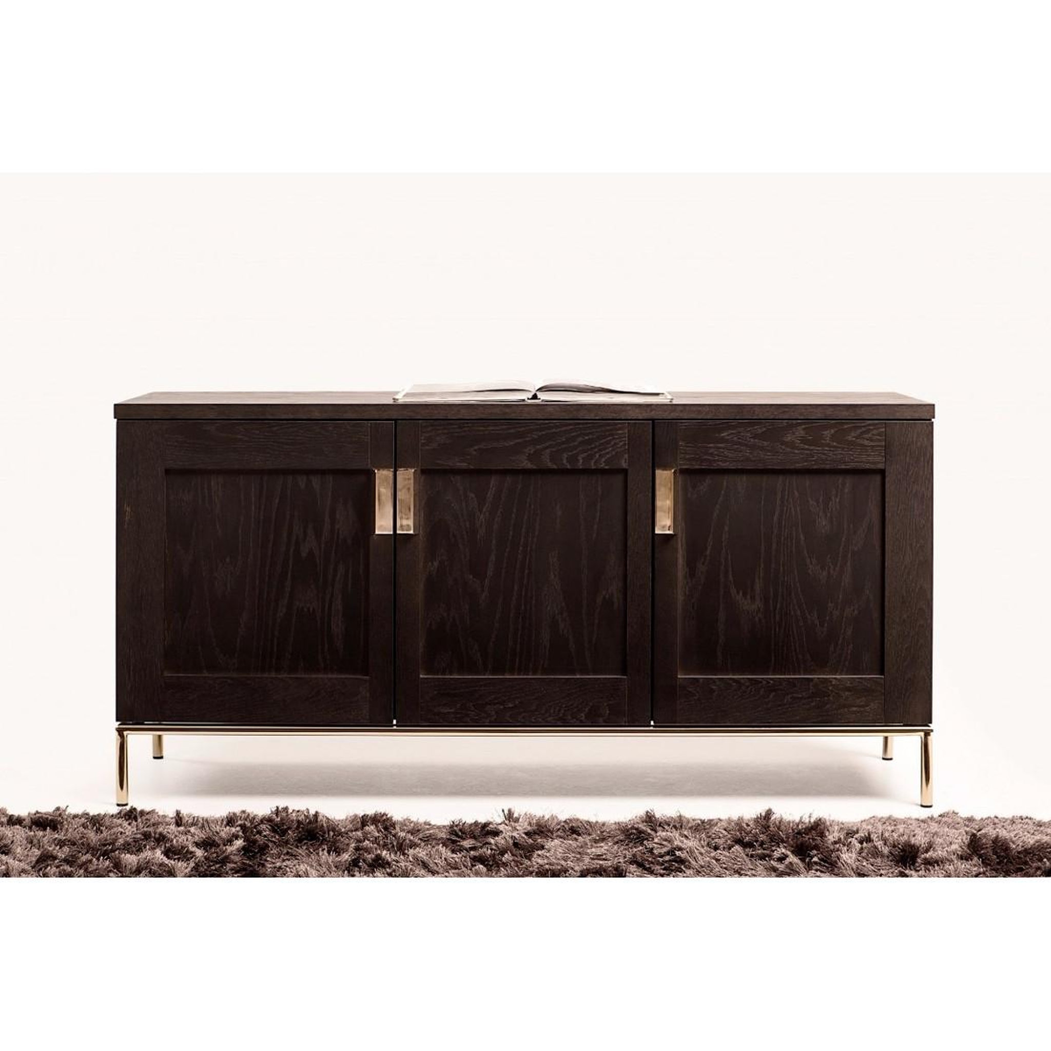 Voir la diapositive 3 : Paris Prix Buffet design 3 portes  pimlico  150cm charbon