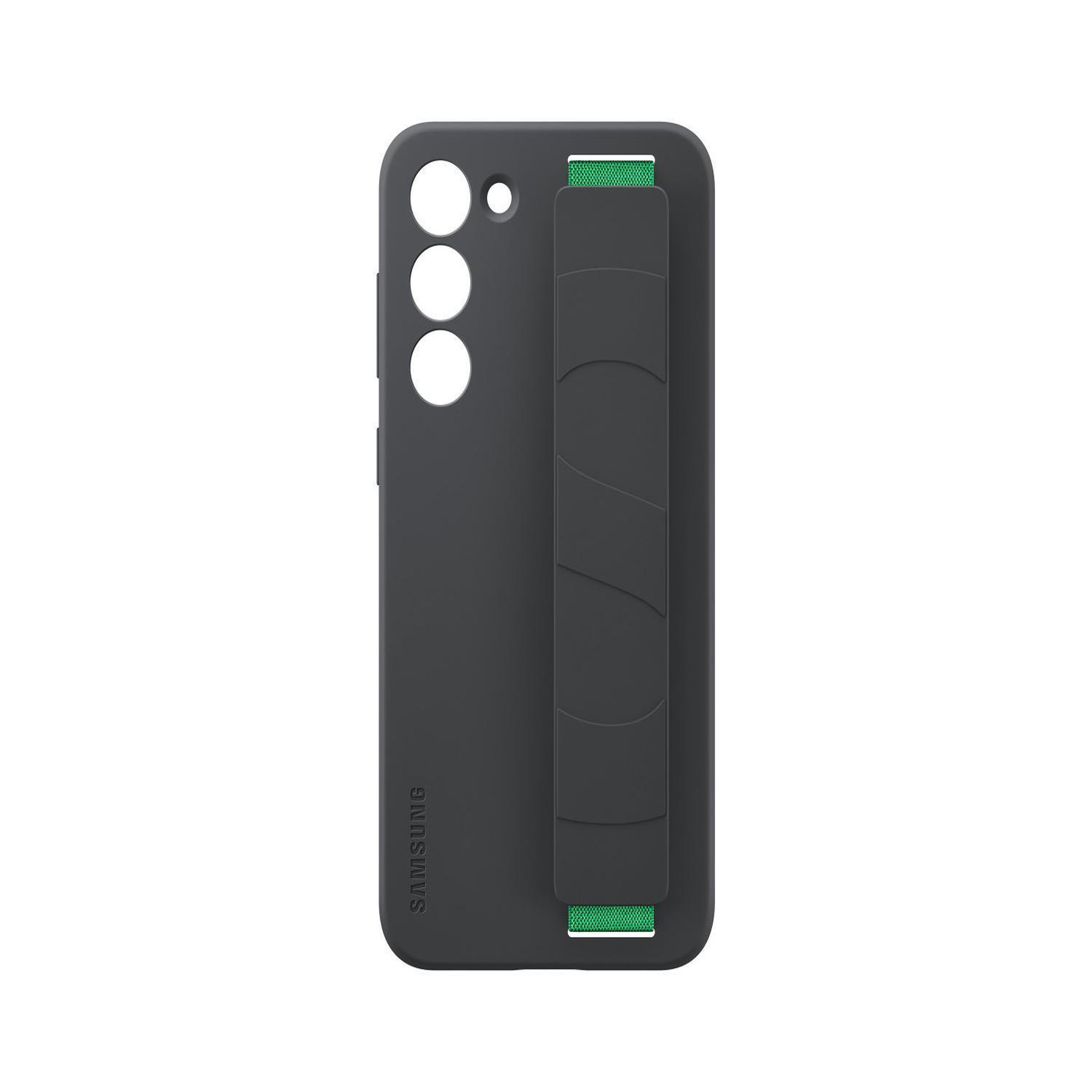 Voir la diapositive 3 : Samsung Coque s23+ silicone avec laniere noir