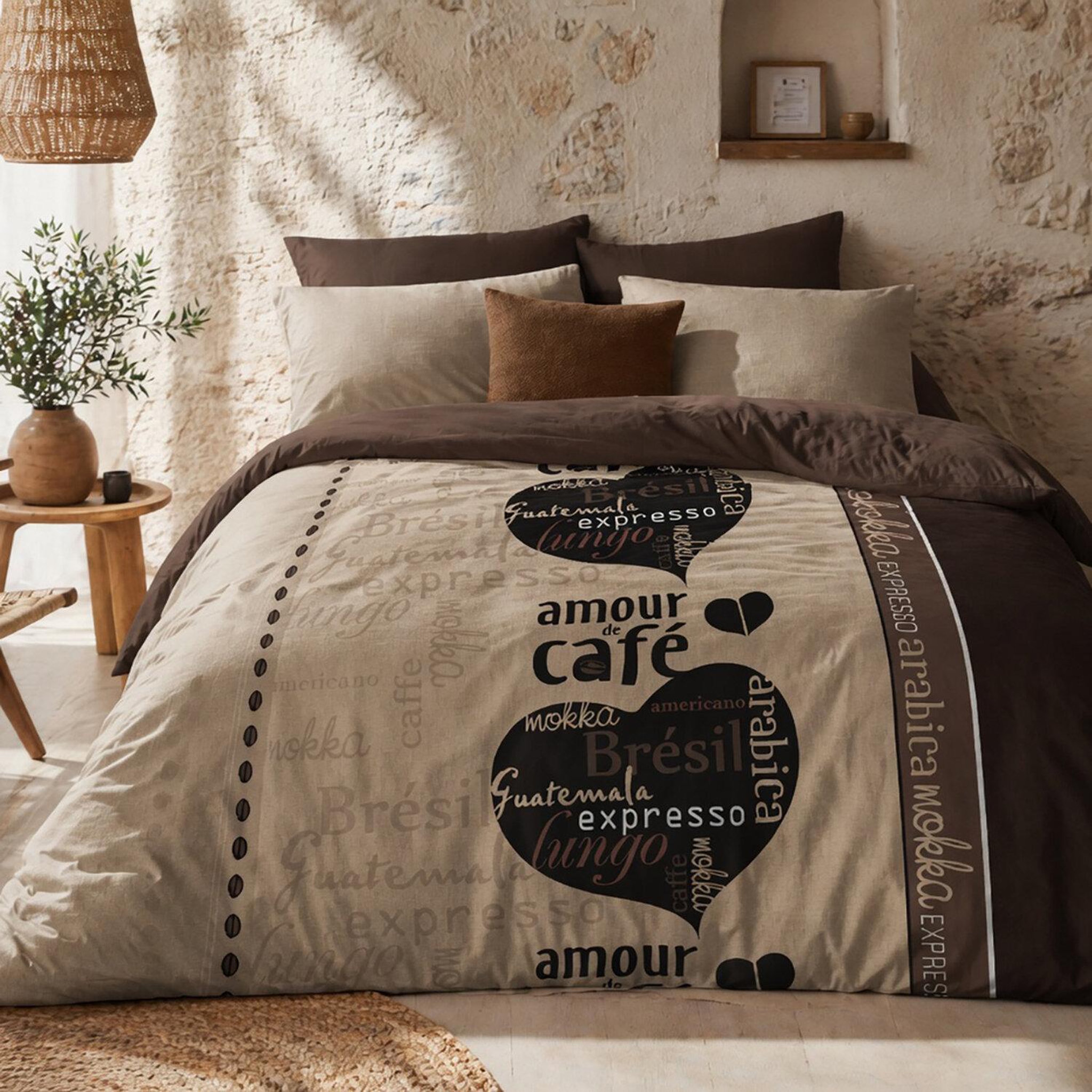 Home collection Couette 400gr/m2 amour de cafe