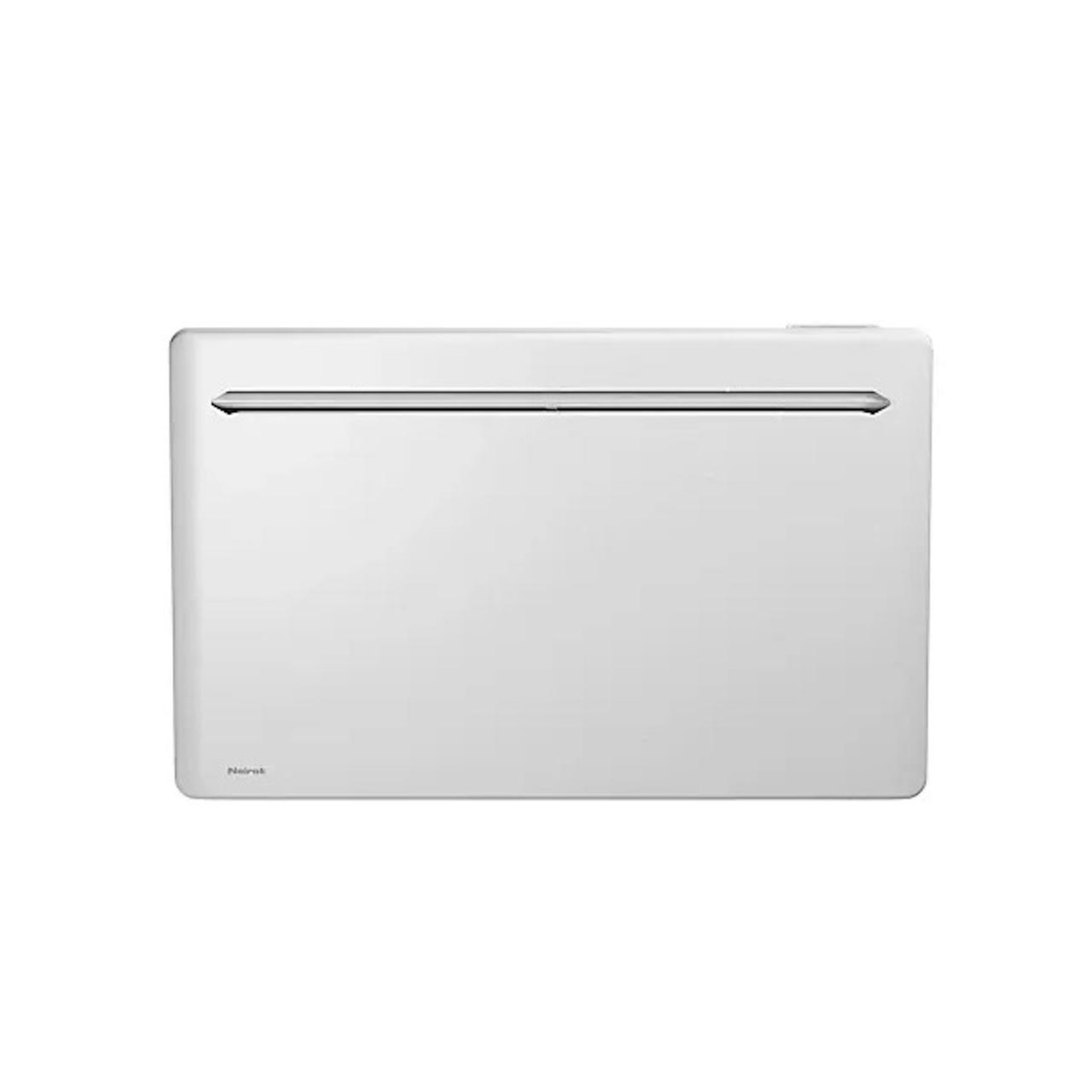 NOIROT Radiateur à inertie sèche horizontal - alliage - fonte - thermostat électronique - 1500 w - blanc