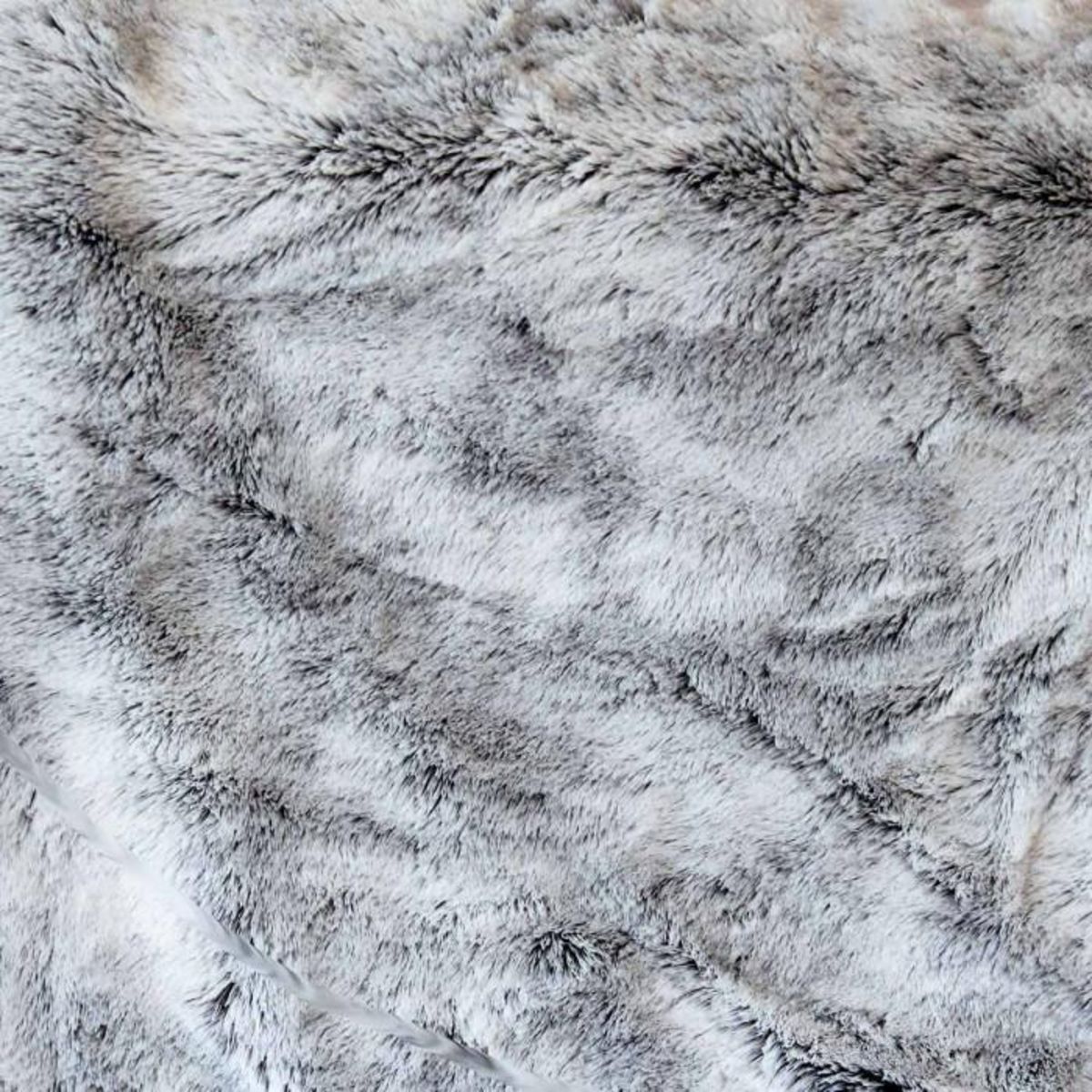 Paris Prix Plaid Imitation Fourrure  Ours  130x160cm Gris