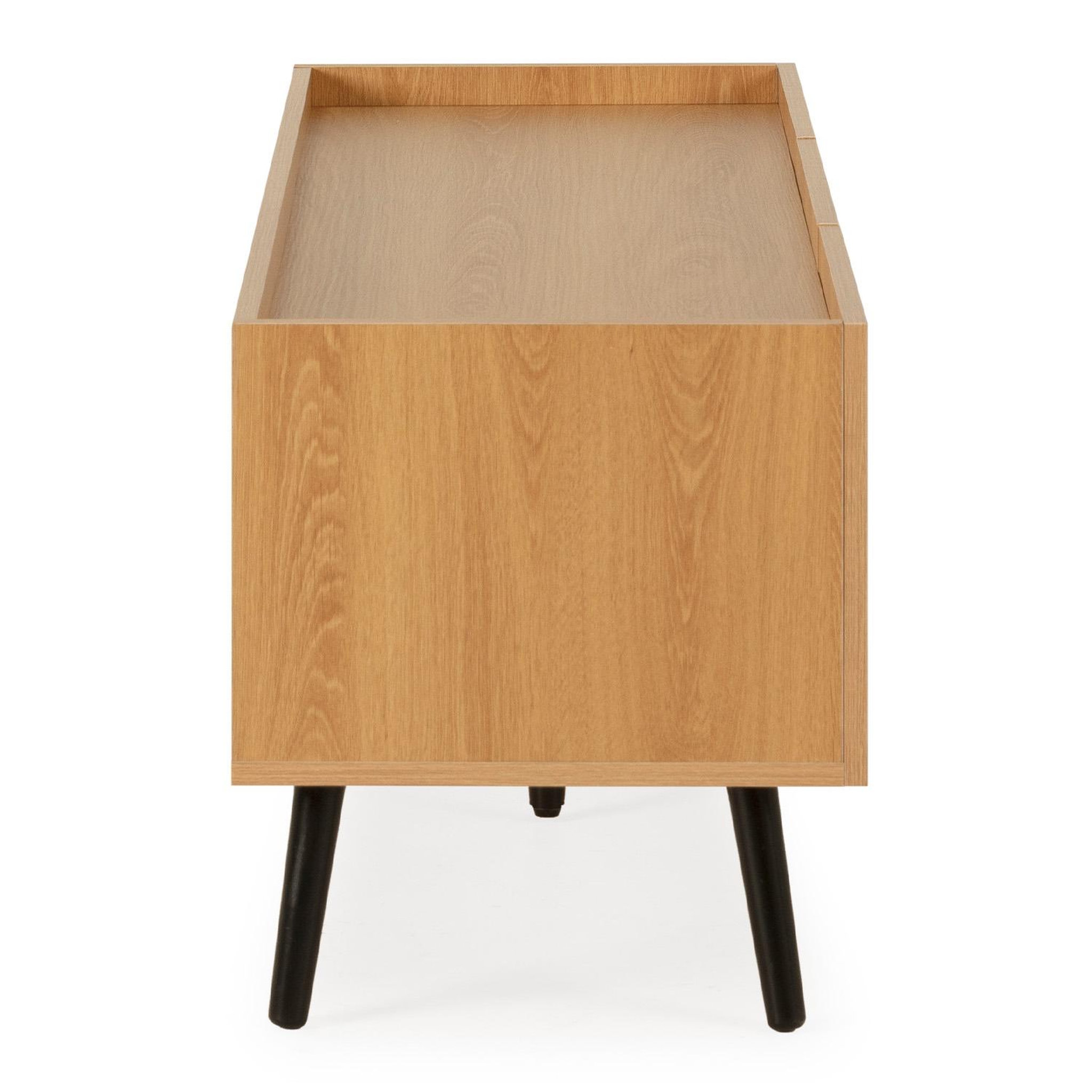 Voir la diapositive 4 : VS VENTA-STOCK Meuble Tv Siren 3 portes couleur Chêne