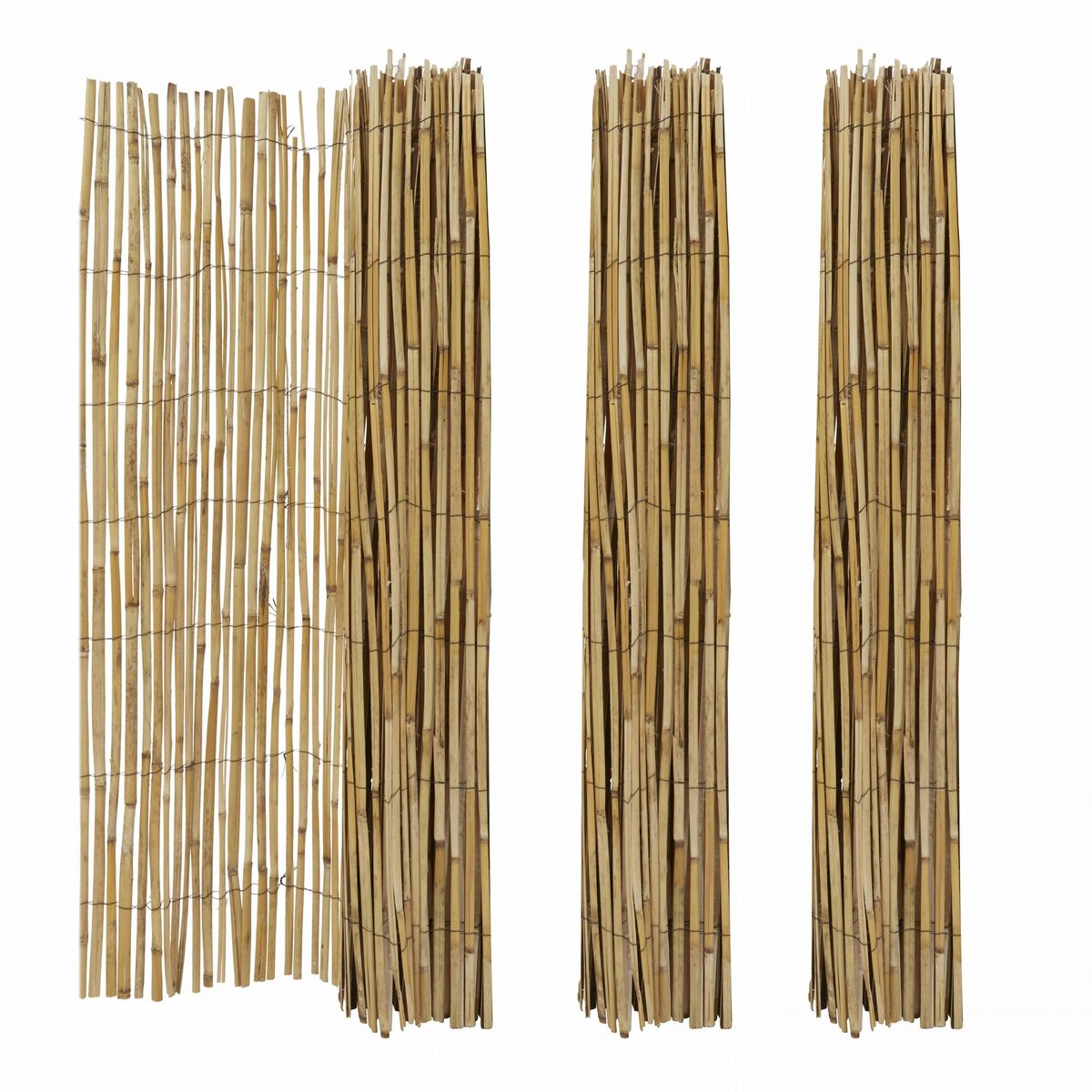 Canisse bambou 1,5x3m occultation moyenne naturelle