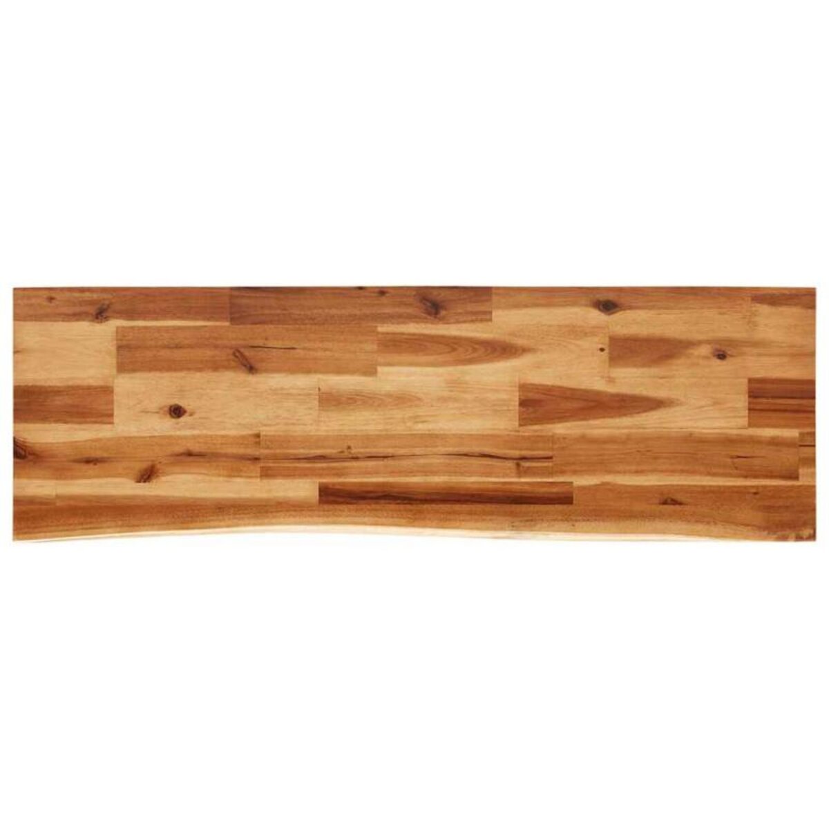 VIDAXL Table console à live edge 110x35x80 cm bois d acacia solide