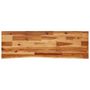 Voir la diapositive 6 : VIDAXL Table console à live edge 110x35x80 cm bois d acacia solide