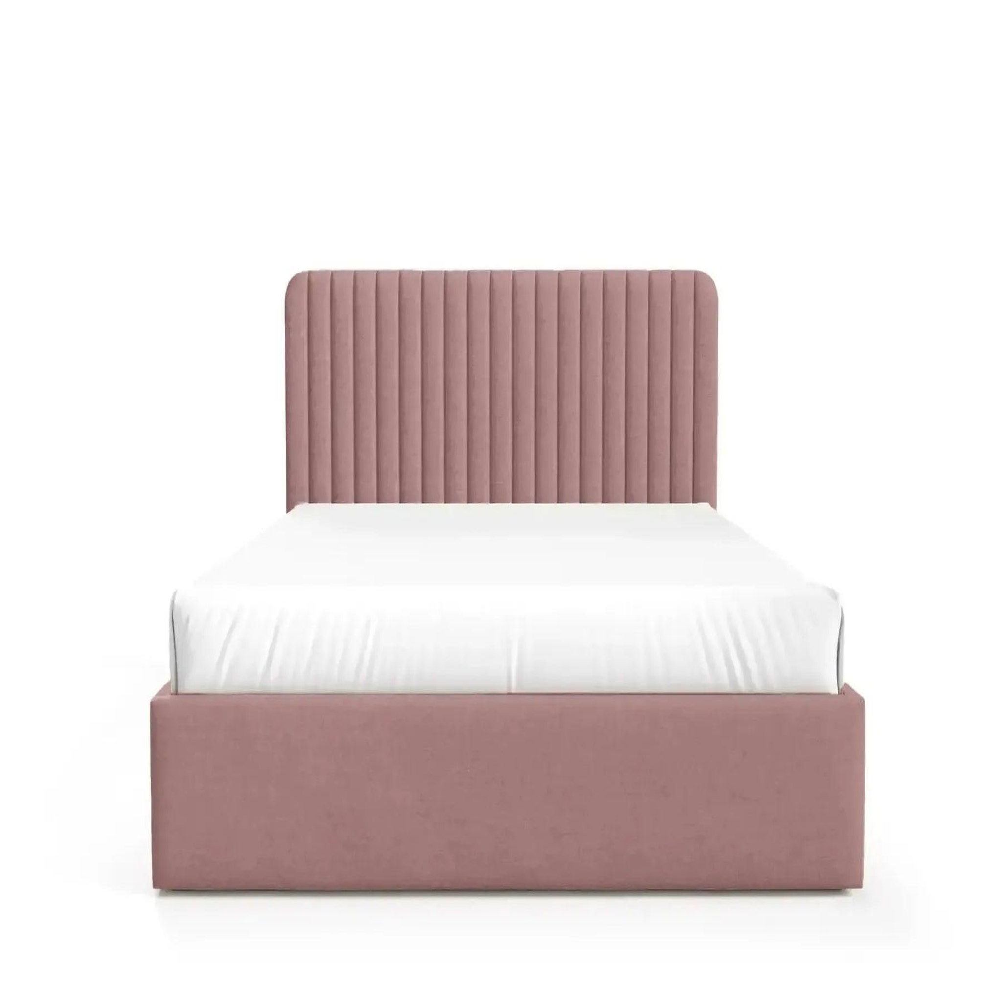 Voir la diapositive 1 : CASANOVA PARIS JEANNE - Lit coffre tissu velours