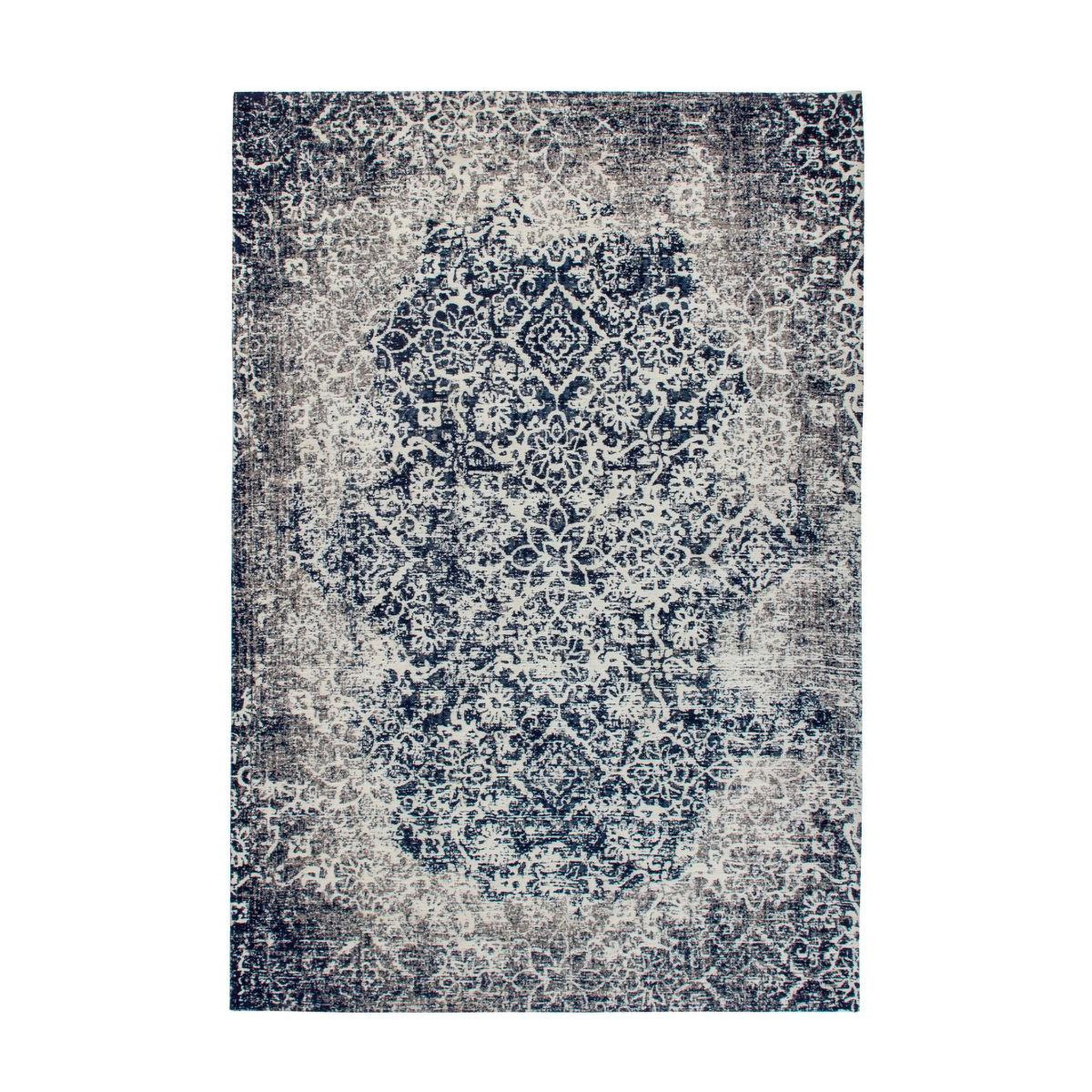 Paris Prix Tapis imprimé jacquard  river  gris. Coloris disponibles : Gris