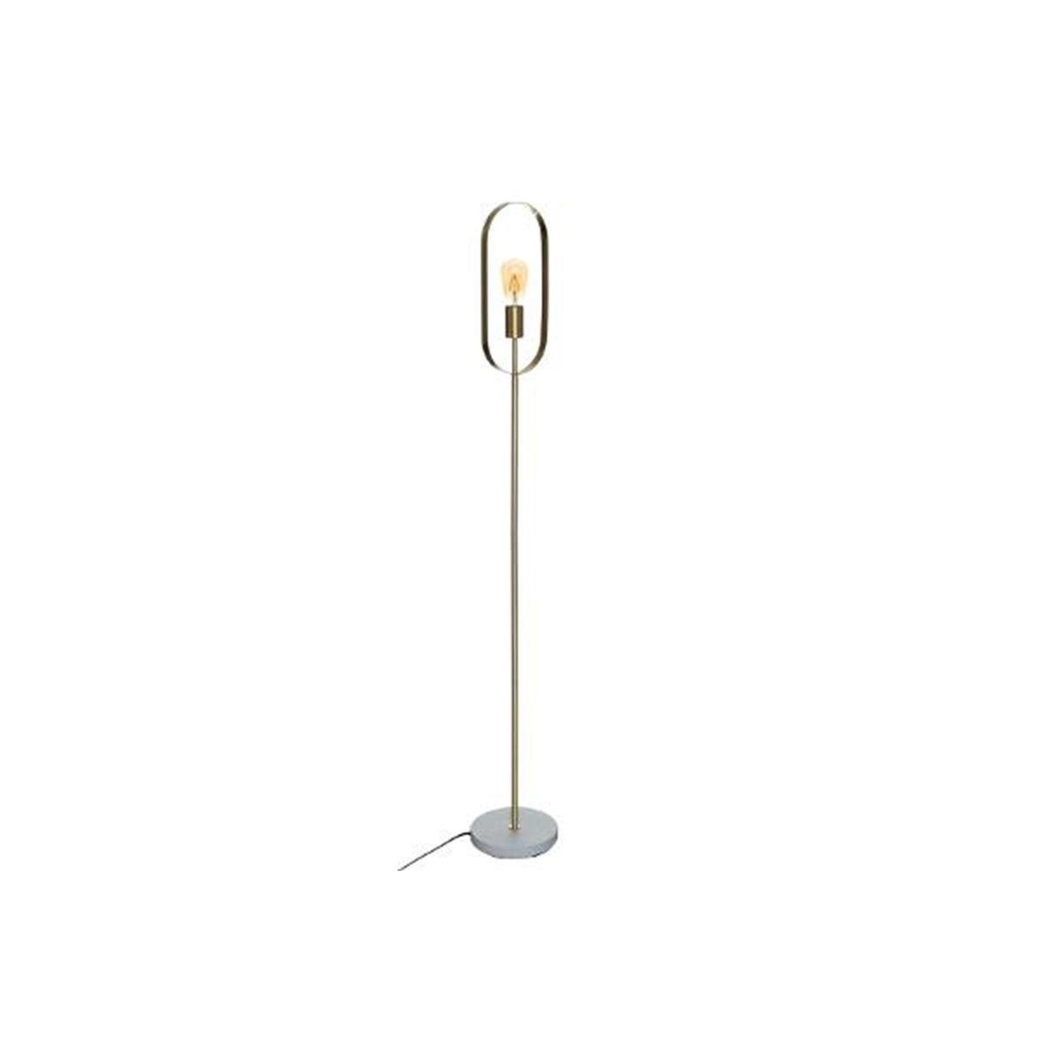 Voir la diapositive 1 : ATMOSPHERA Lampadaire droit design  edi  155cm or