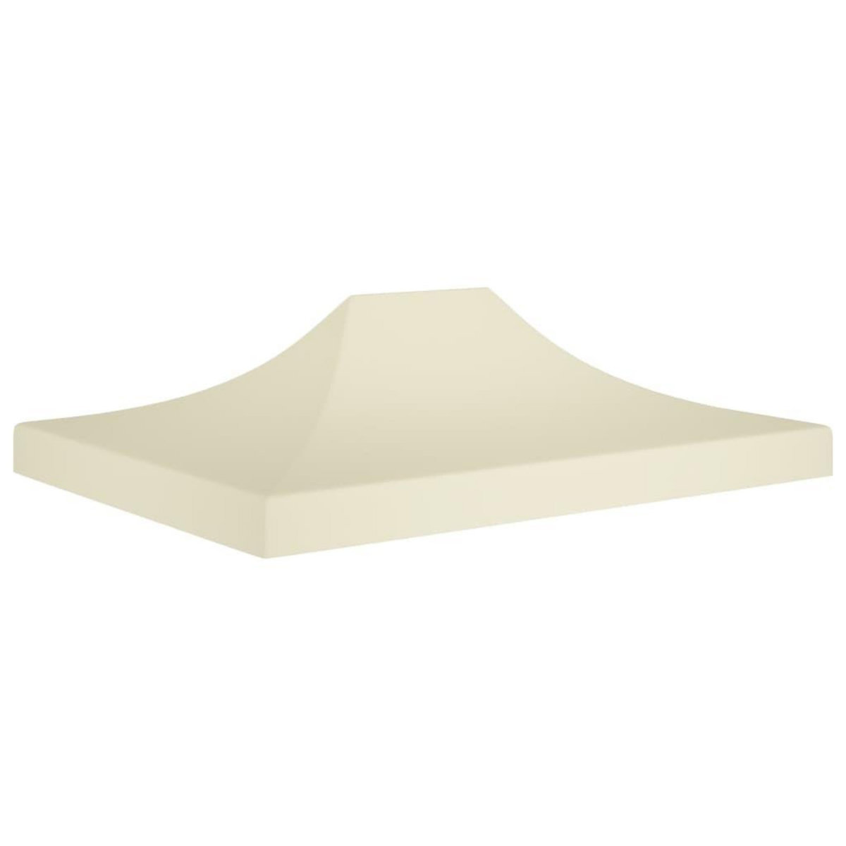 VIDAXL Toit de tente de reception 4,5x3 m Creme 270 g/m^2