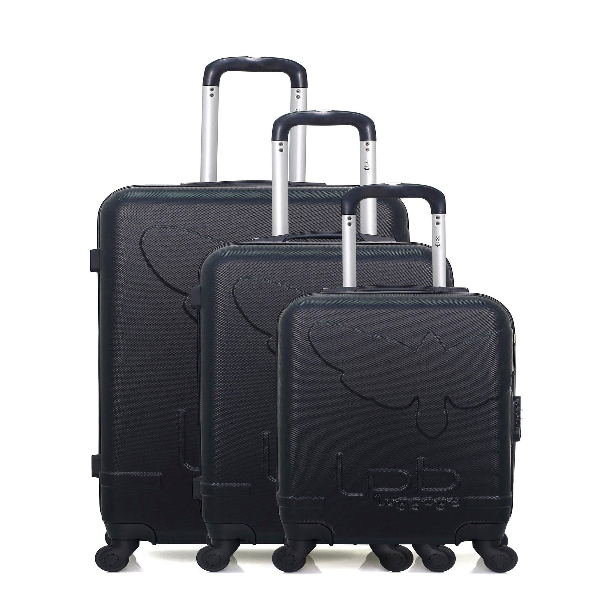LES P'TITES BOMBES LPB Lpb luggage - set de 3 valises norine-a 70 cm 4 roues