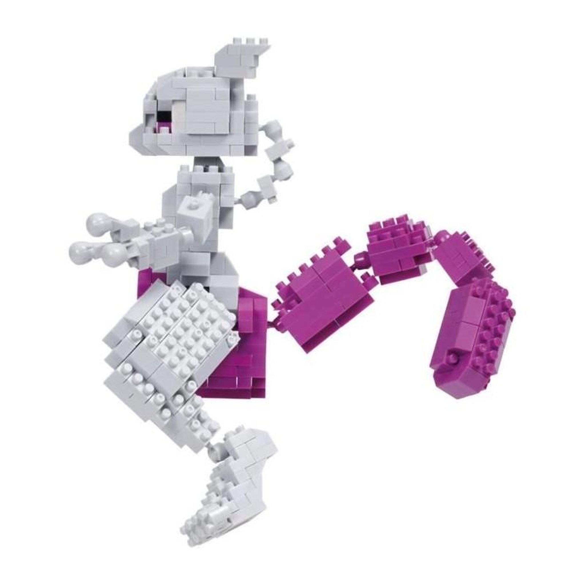 Voir la diapositive 3 : BANDAI Figurine en briques - BANDAI - NANOBLOCK - Pokémon - Mewtwo
