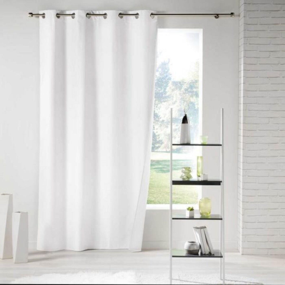 Paris Prix Rideau Isolant à Œillets  Icemount  140x260cm Blanc