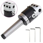 VIDAXL Tete d'alesage 50 mm et tige de perçage MT3 de fraisage a tour