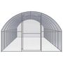 Voir la diapositive 2 : VIDAXL Poulailler d'exterieur 3x10x2 m Acier galvanise
