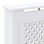 Voir la diapositive 5 : VIDAXL Cache-radiateur MDF Blanc 78 cm
