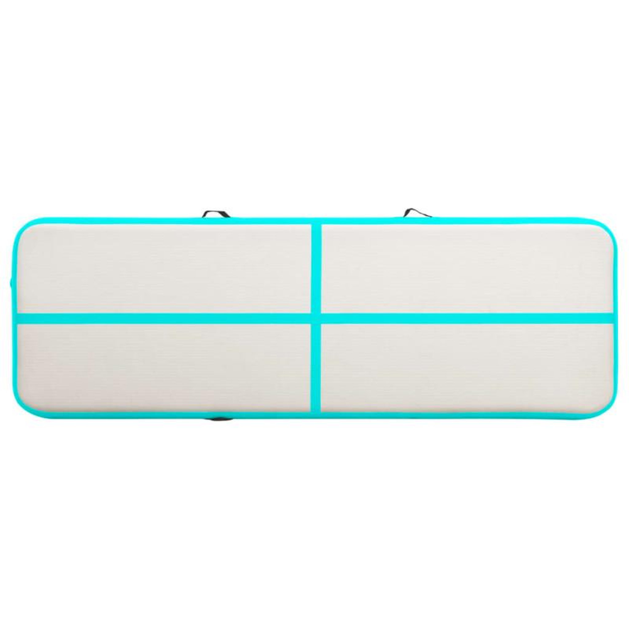 Voir la diapositive 4 : VIDAXL Tapis gonflable de gymnastique avec pompe 300x100x15cm PVC Vert