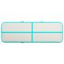 Voir la diapositive 4 : VIDAXL Tapis gonflable de gymnastique avec pompe 300x100x15cm PVC Vert