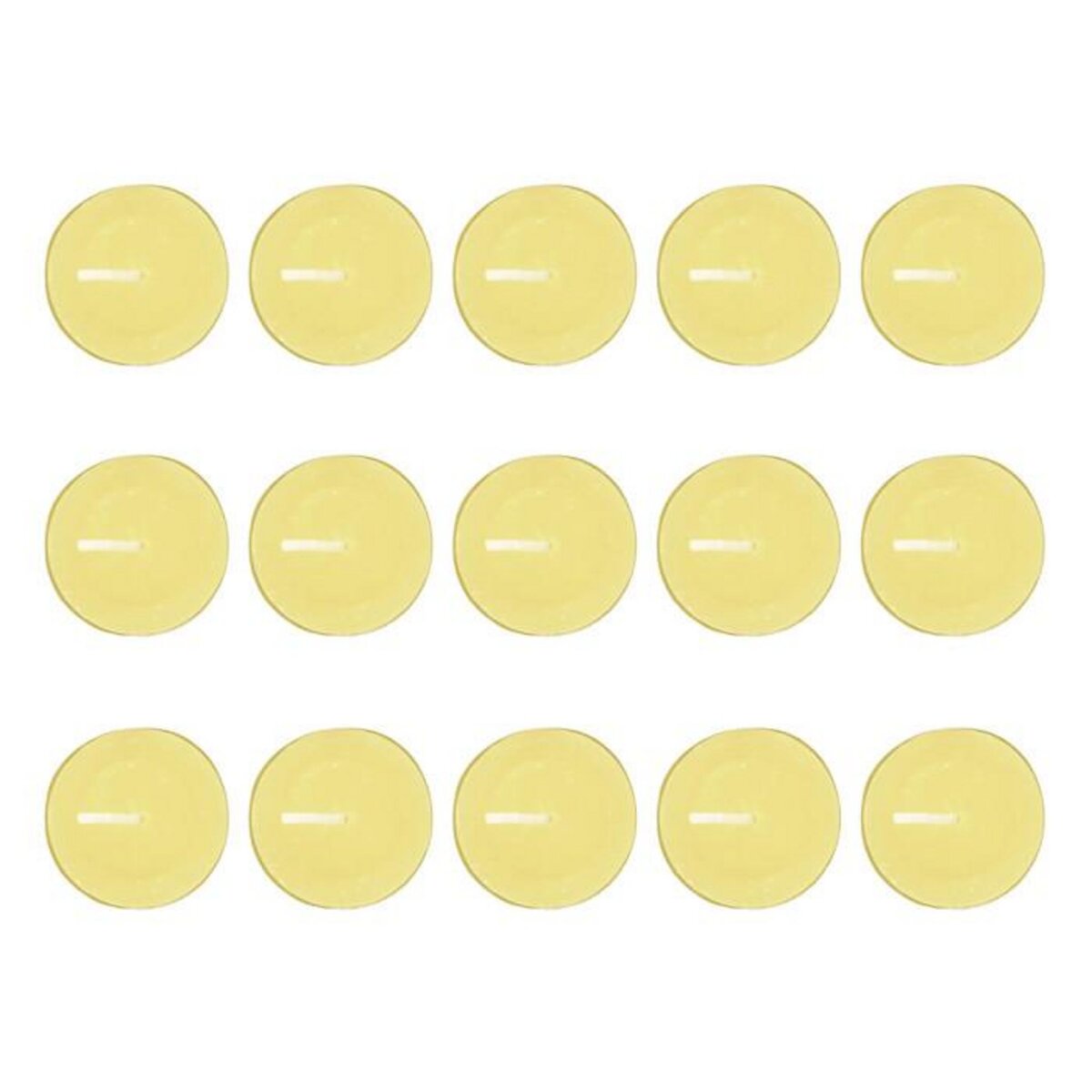 Paris Prix Lot de 15 Bougies Chauffe-Plat Parfumées  Antimoustique  3,8cm Citronnelle