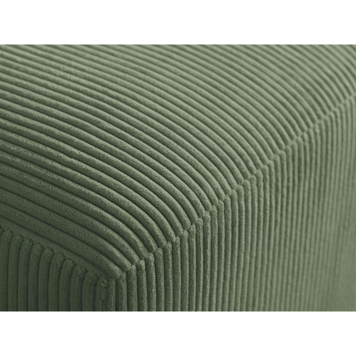 LISA DESIGN Livy - canapé d'angle convertible - avec coffre - en velours côtelé - 5 places - droit
