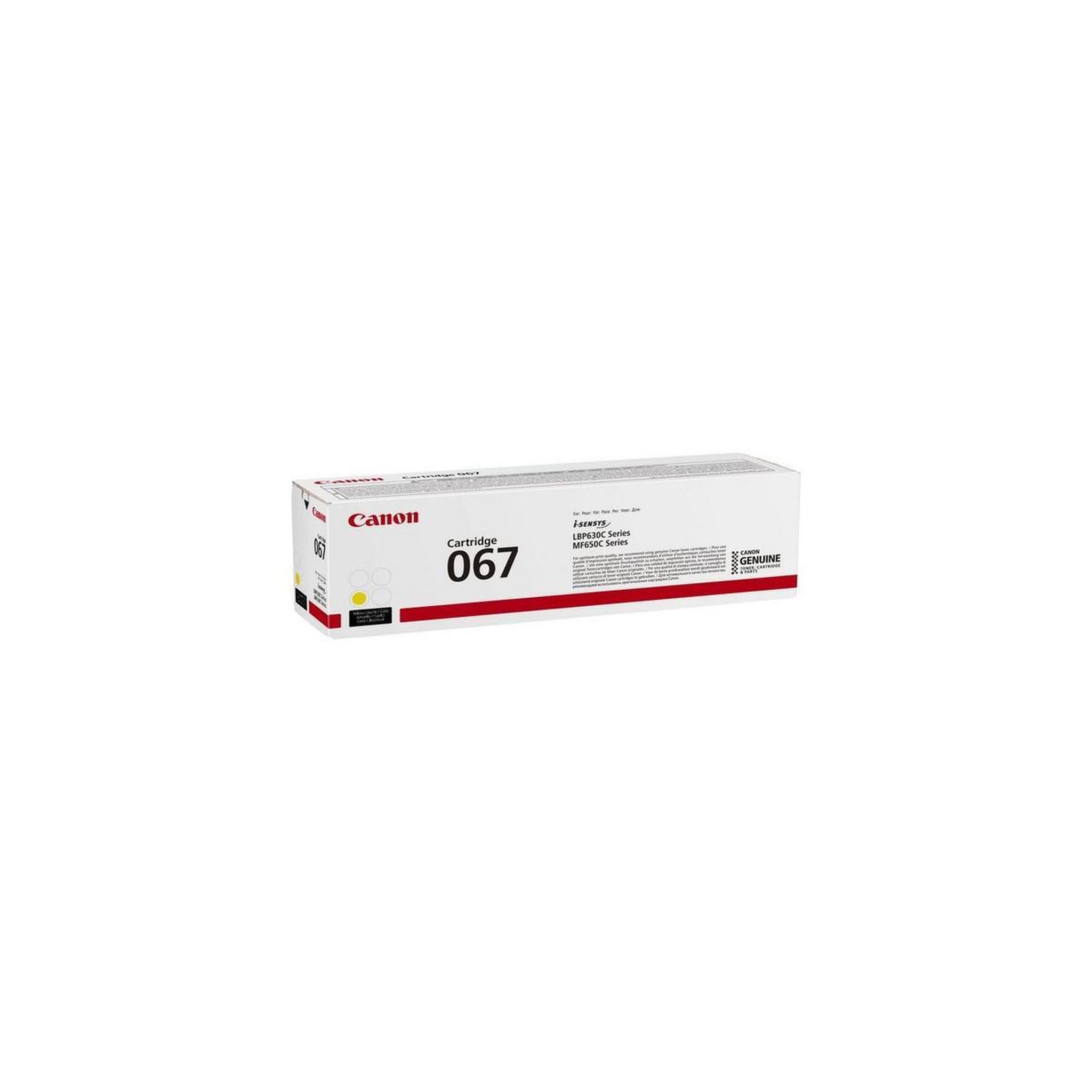Voir la diapositive 3 : Canon Canon 067 Gelb original Tonerpatrone (5099C002)