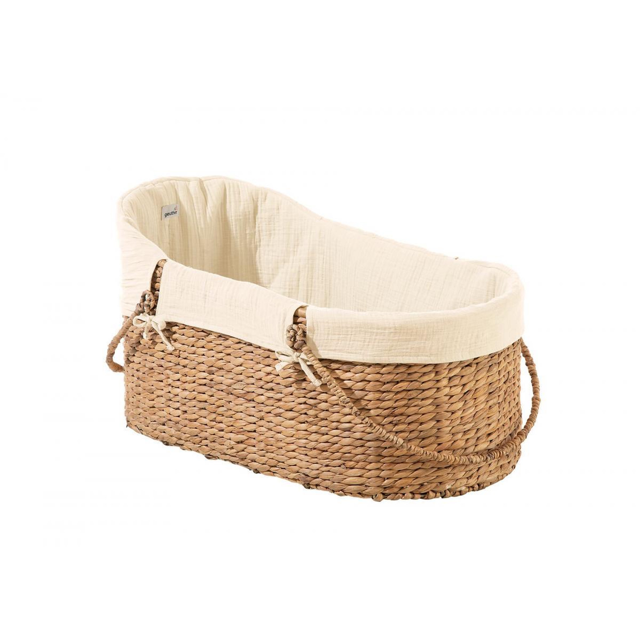 Voir la diapositive 2 : GEUTHER Ensemble Panier de Moïse avec Pieds - Sécurité et Confort pour Bébé
