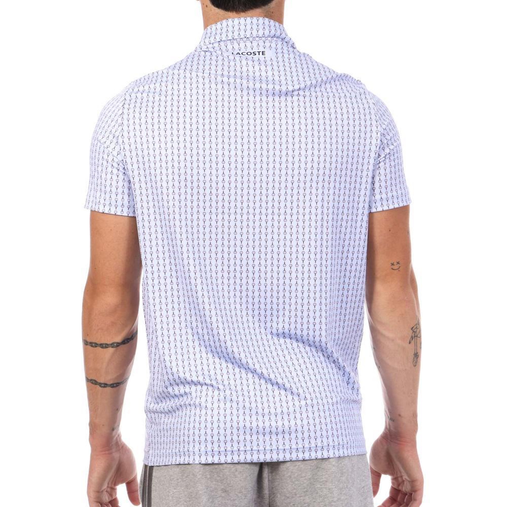 Voir la diapositive 2 : Lacoste Polo Bleu Clair Homme Lacoste DH5348