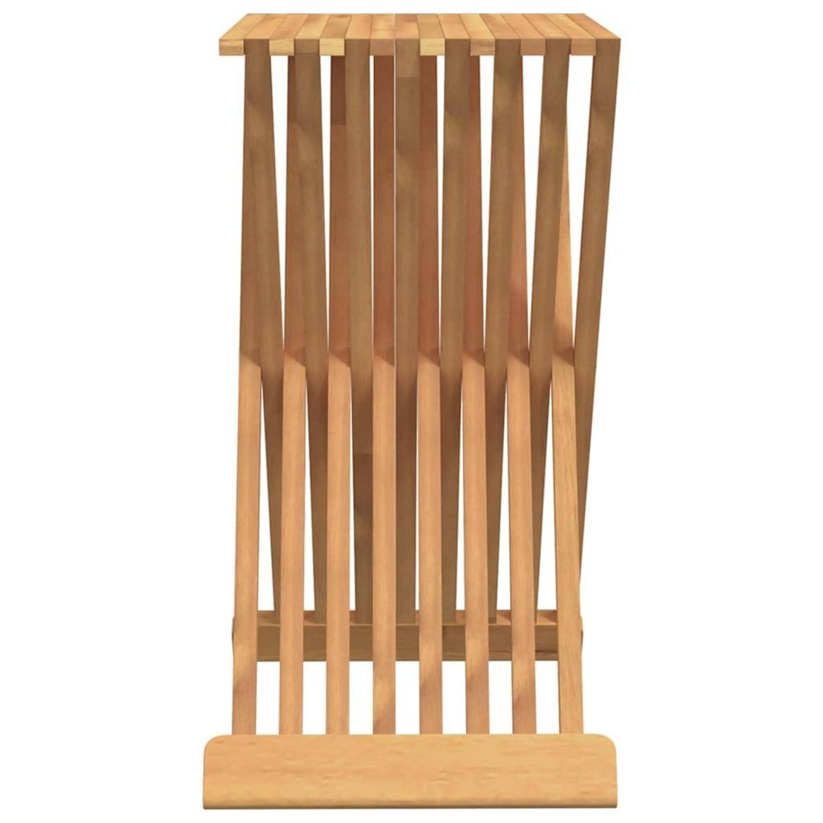 VIDAXL Tabouret pliant 40x32,5x70 cm Bois massif de teck