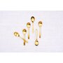 Voir la diapositive 3 : BJORN Coffret 6 petites cuillères OGLU - Gold