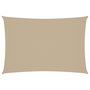 Voir la diapositive 2 : VIDAXL Voile de parasol Tissu Oxford rectangulaire 3x5 m Beige