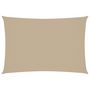 Voir la diapositive 2 : VIDAXL Voile de parasol Tissu Oxford rectangulaire 3x5 m Beige
