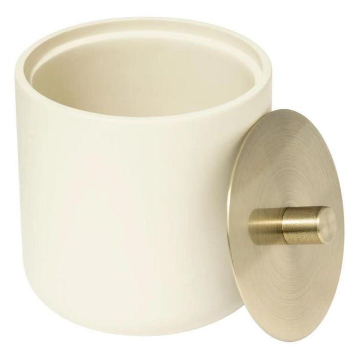 FIVE Pot à Coton  Duo  11cm Ivoire