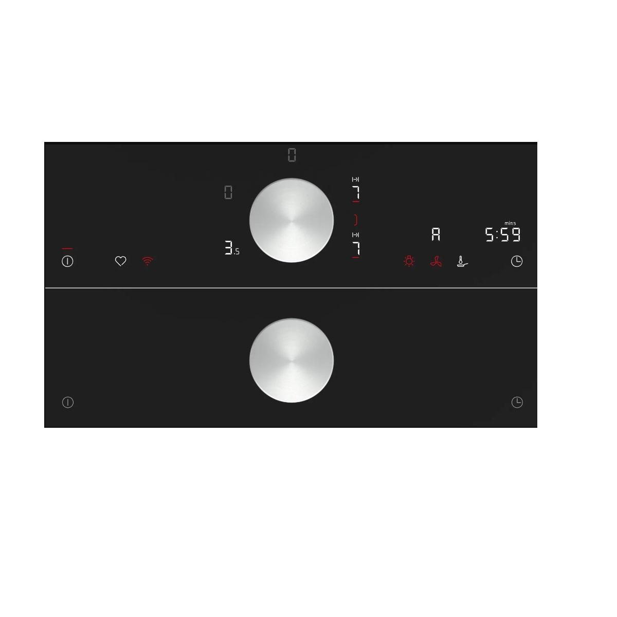 Neff Table de cuisson à induction 83cm 5 foyers 7400w noir - T68TTV4L0