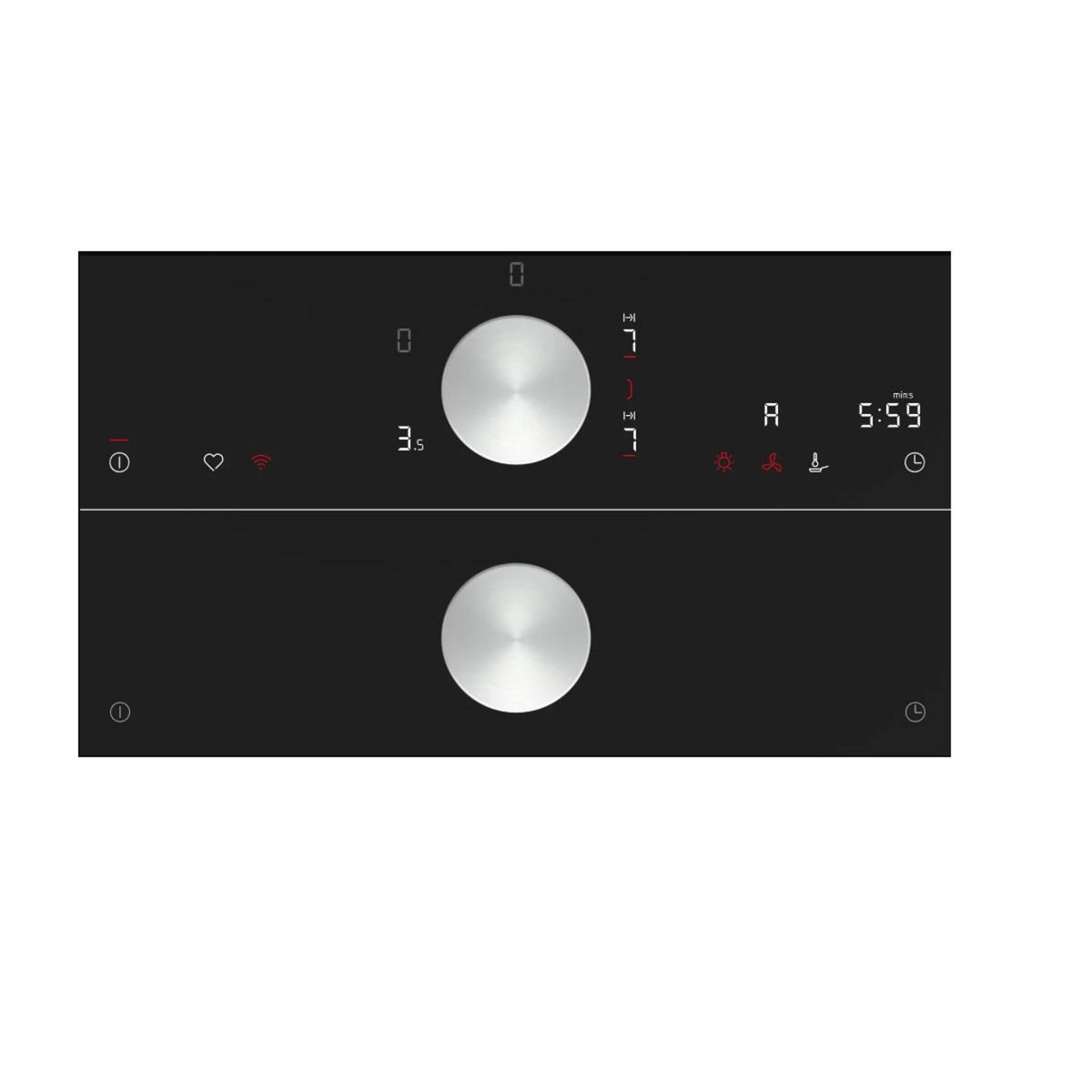 Neff Table de cuisson à induction 83cm 5 foyers 7400w noir - T68TTV4L0