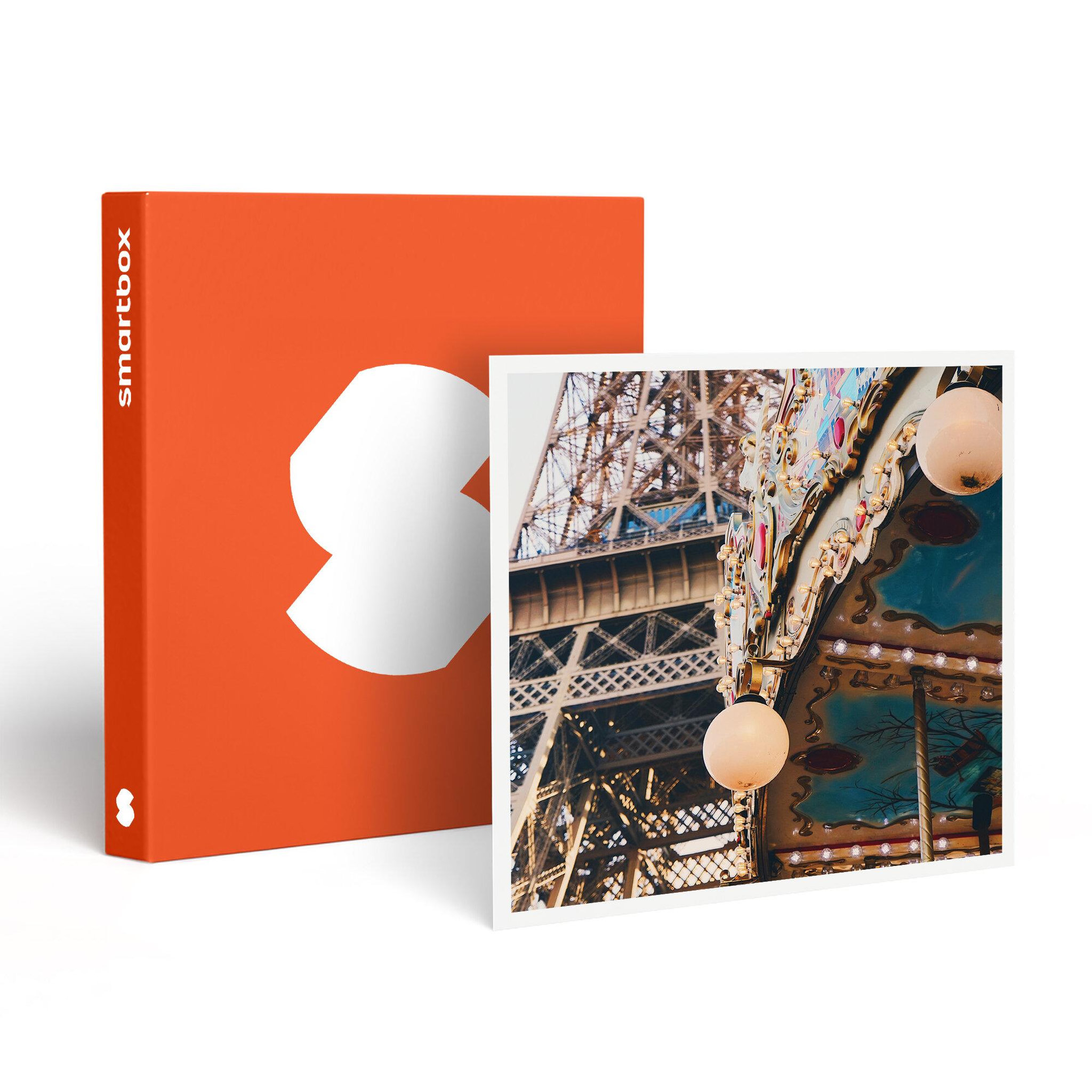 Smartbox Visite guidée d'1h30 et billets coupe-file pour le sommet de la tour Eiffel pour 2 personnes - Coffret Cadeau Multi-thèmes