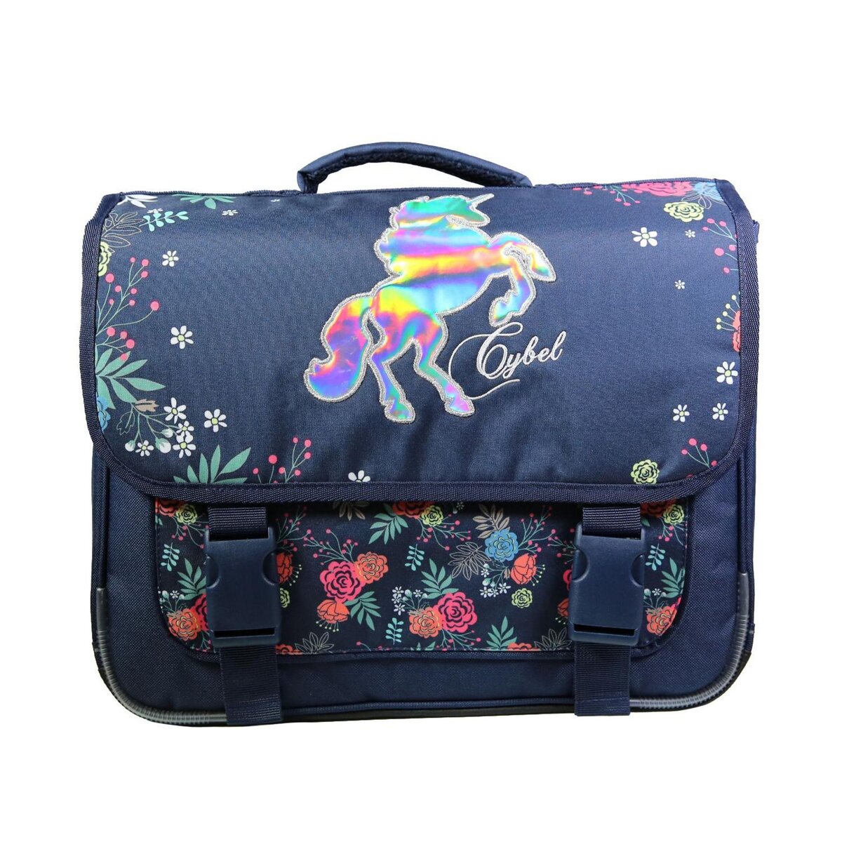 Bagtrotter BAGTROTTER Cartable 38 cm Cybel Cheval Licorne Bleu