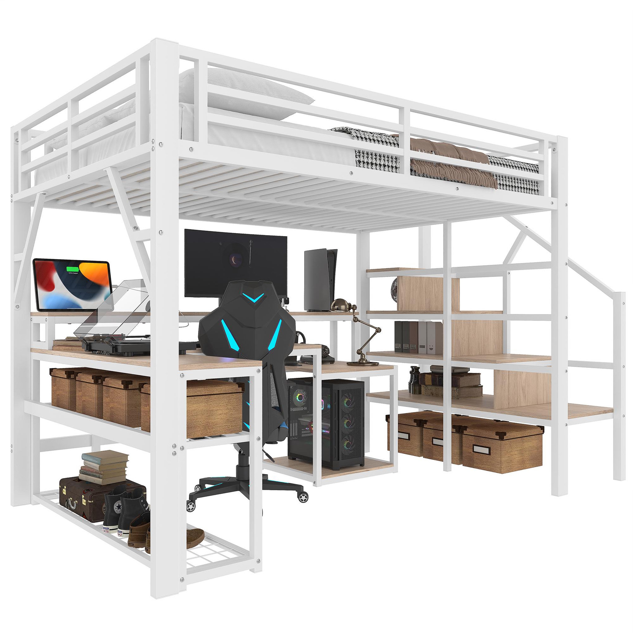 Voir la diapositive 1 : MERAX Lit mezzanine