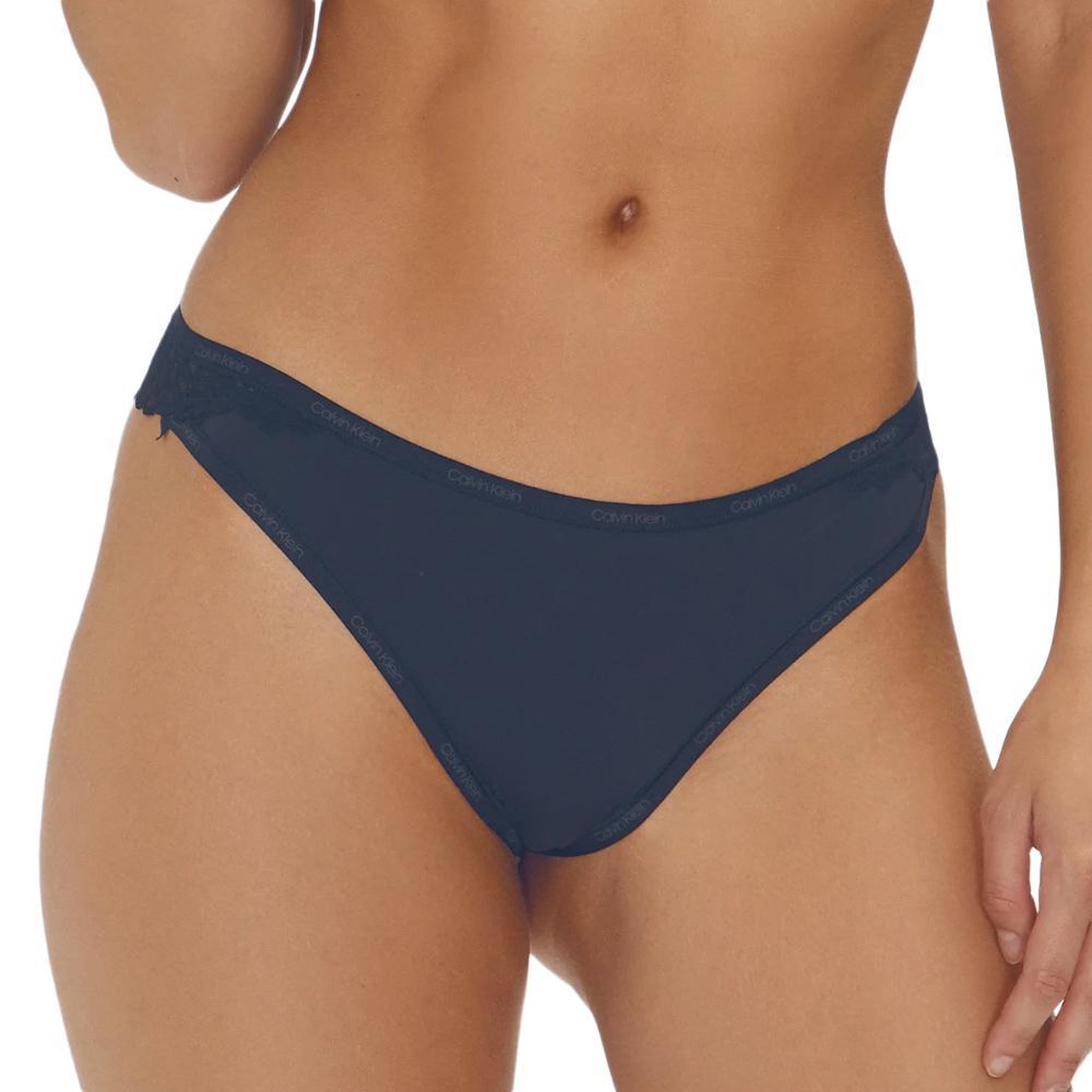 CALVIN KLEIN JEANS Culotte Bleu Femme Calvin Klein Jeans  Brazilian. Coloris disponibles : Bleu