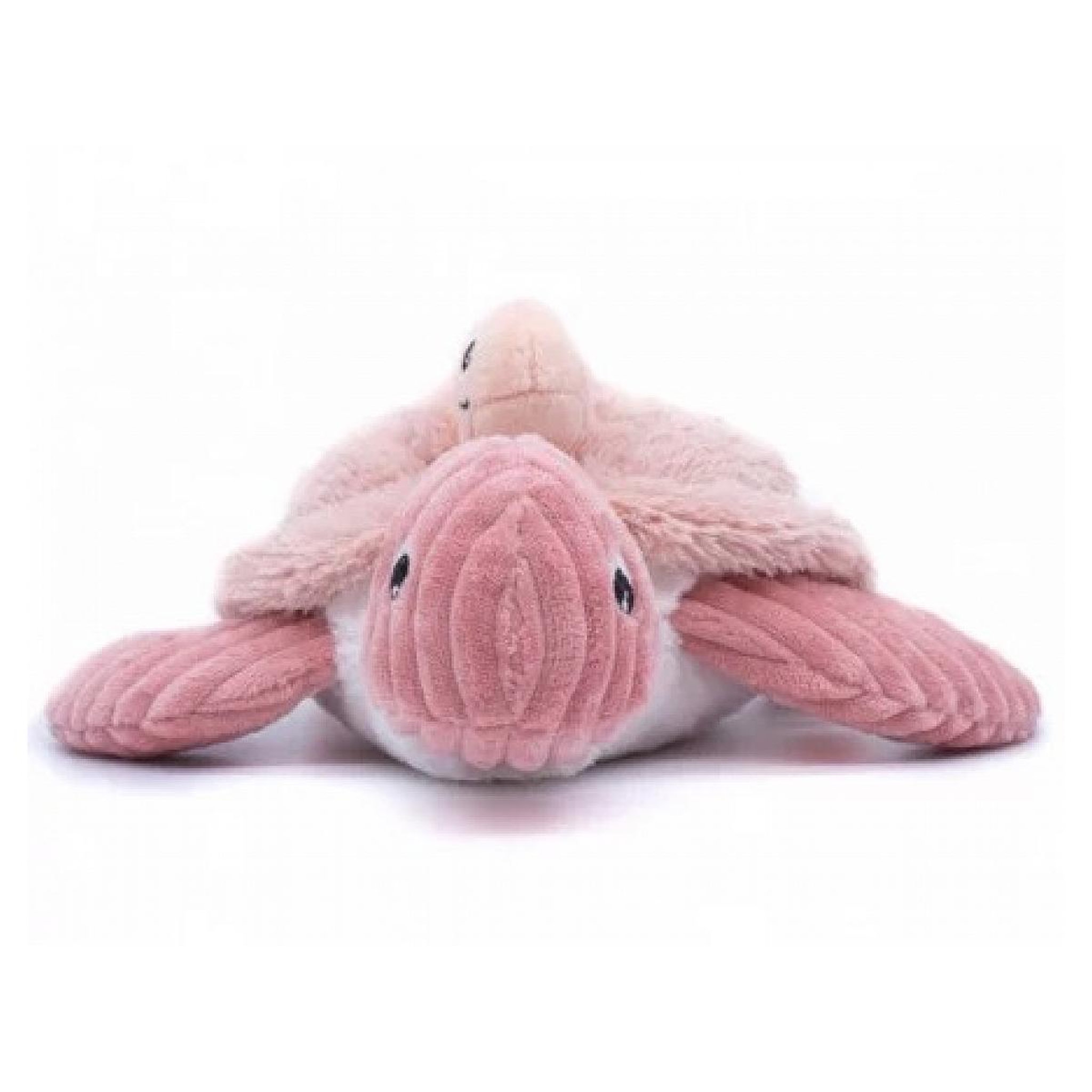 Voir la diapositive 2 : LES DEGLINGOS Tortue Maman et Bébé SAUVENOU en Rose - Peluche Douce et Amusante