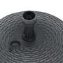 Voir la diapositive 5 : VIDAXL Socle de parasol rempli de sable/d'eau 20 L Plastique rotin