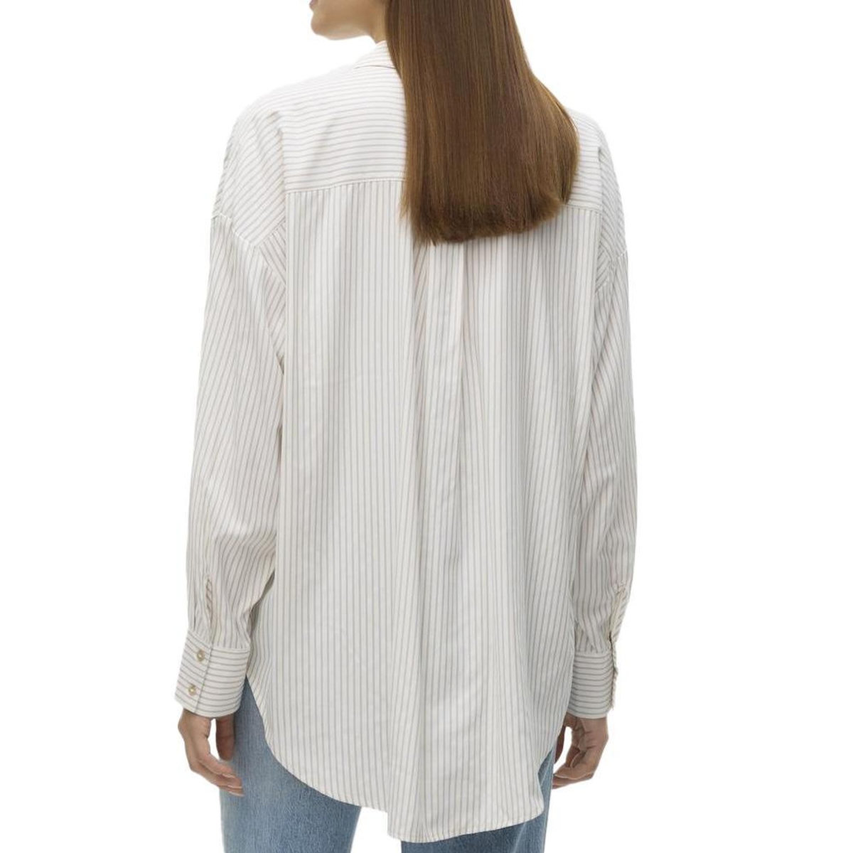 Vero Moda Chemise Blanc/Taupe Femme Vero Moda Nora