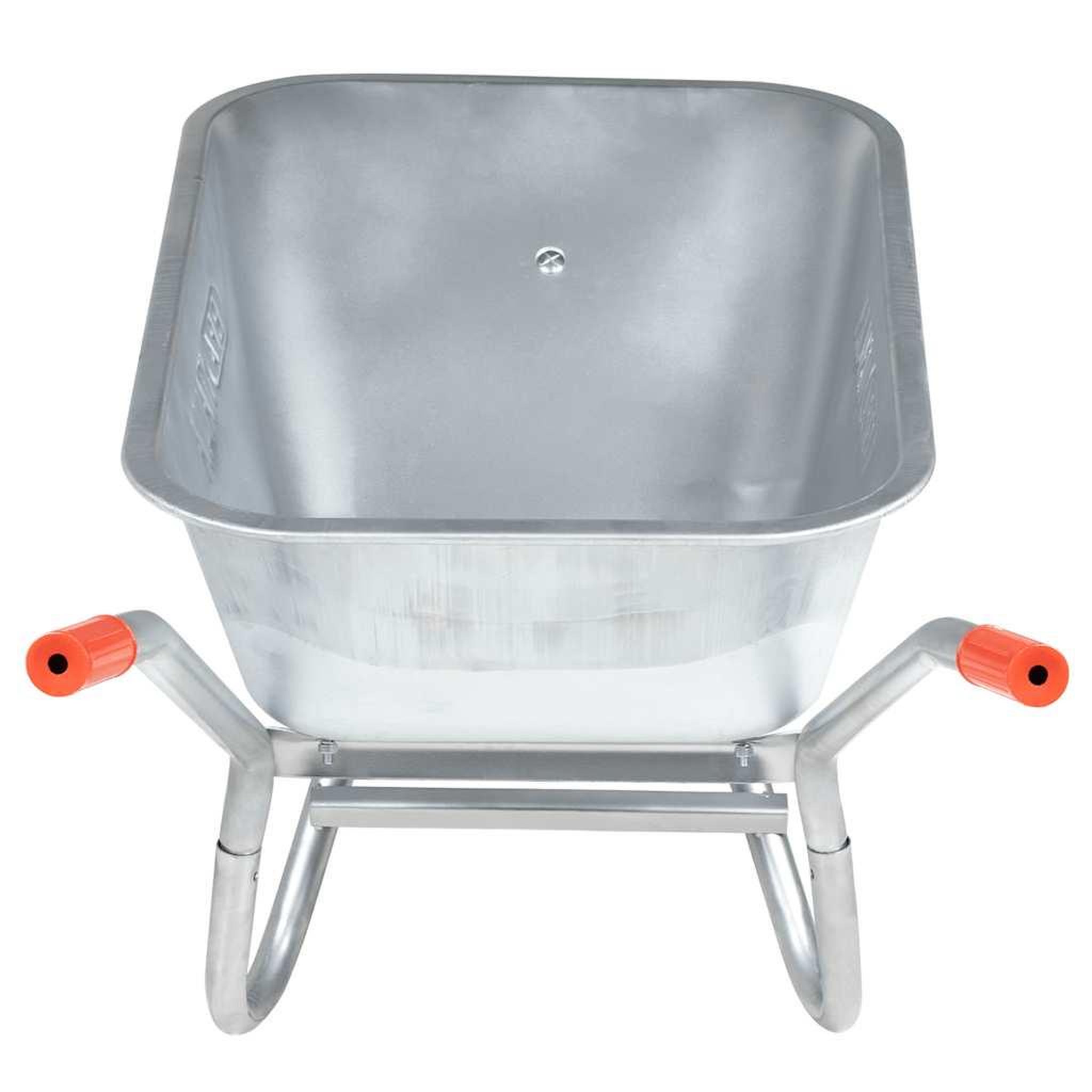Voir la diapositive 3 : VIDAXL Brouette 90 L 150 kg acier galvanise et plastique