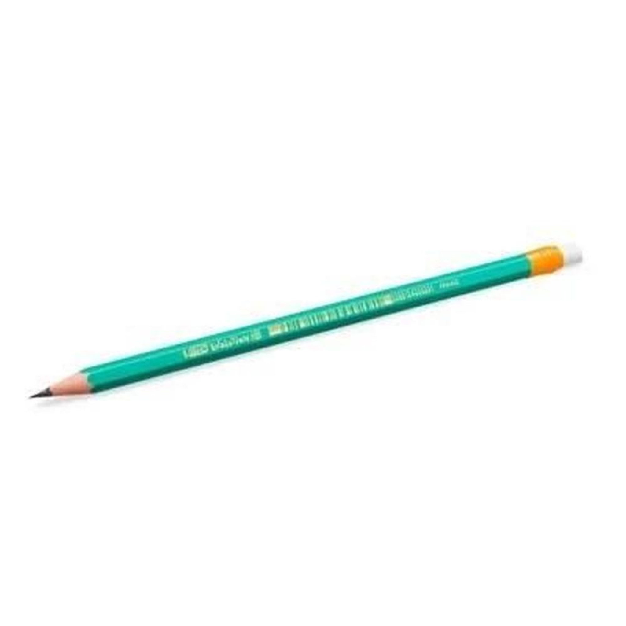 Voir la diapositive 2 : BIC Crayons graphite HB avec tête gomme sans bois 175 mm, lot de 12