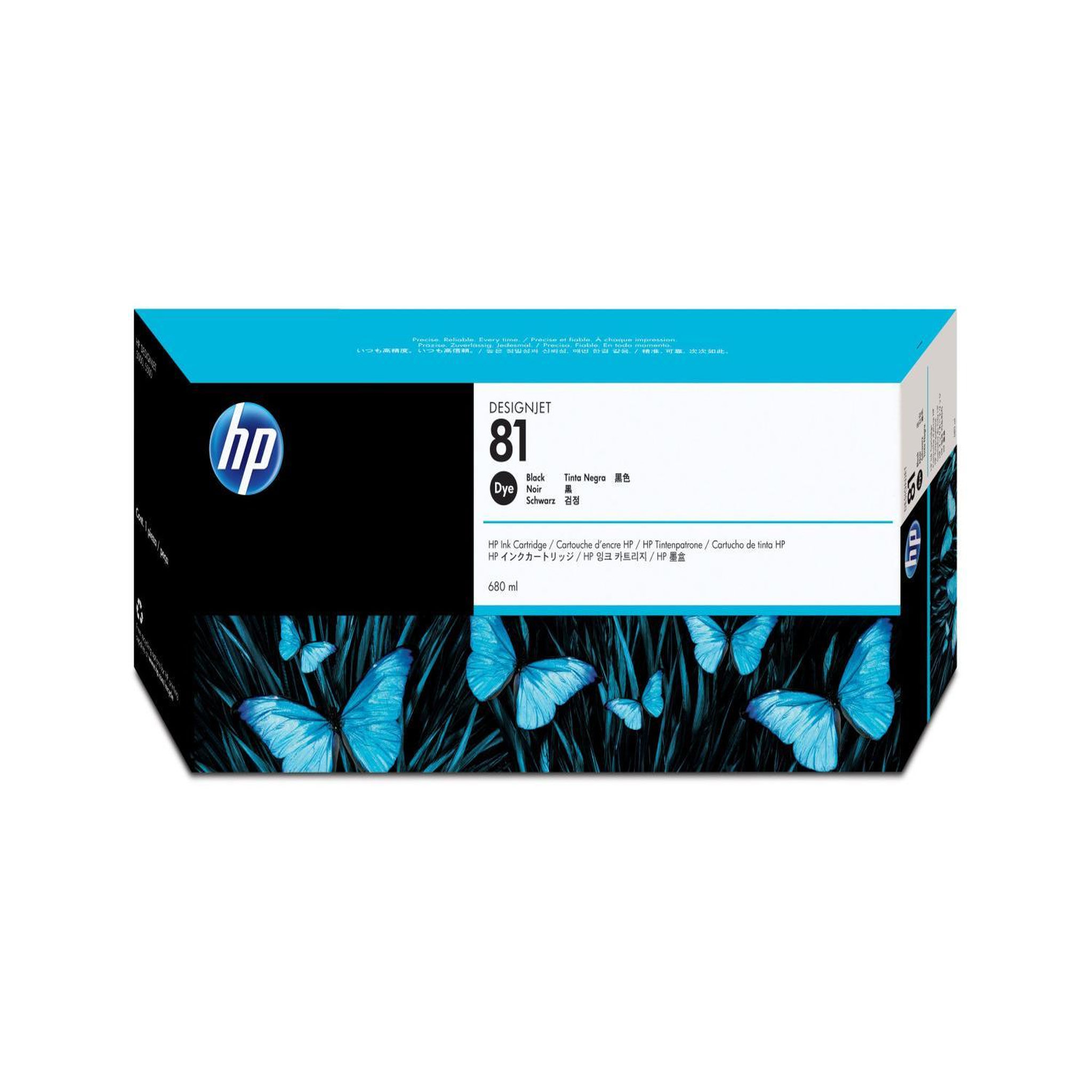 Voir la diapositive 3 : HP Hp 81 cartouche d'encre noir 680 ml