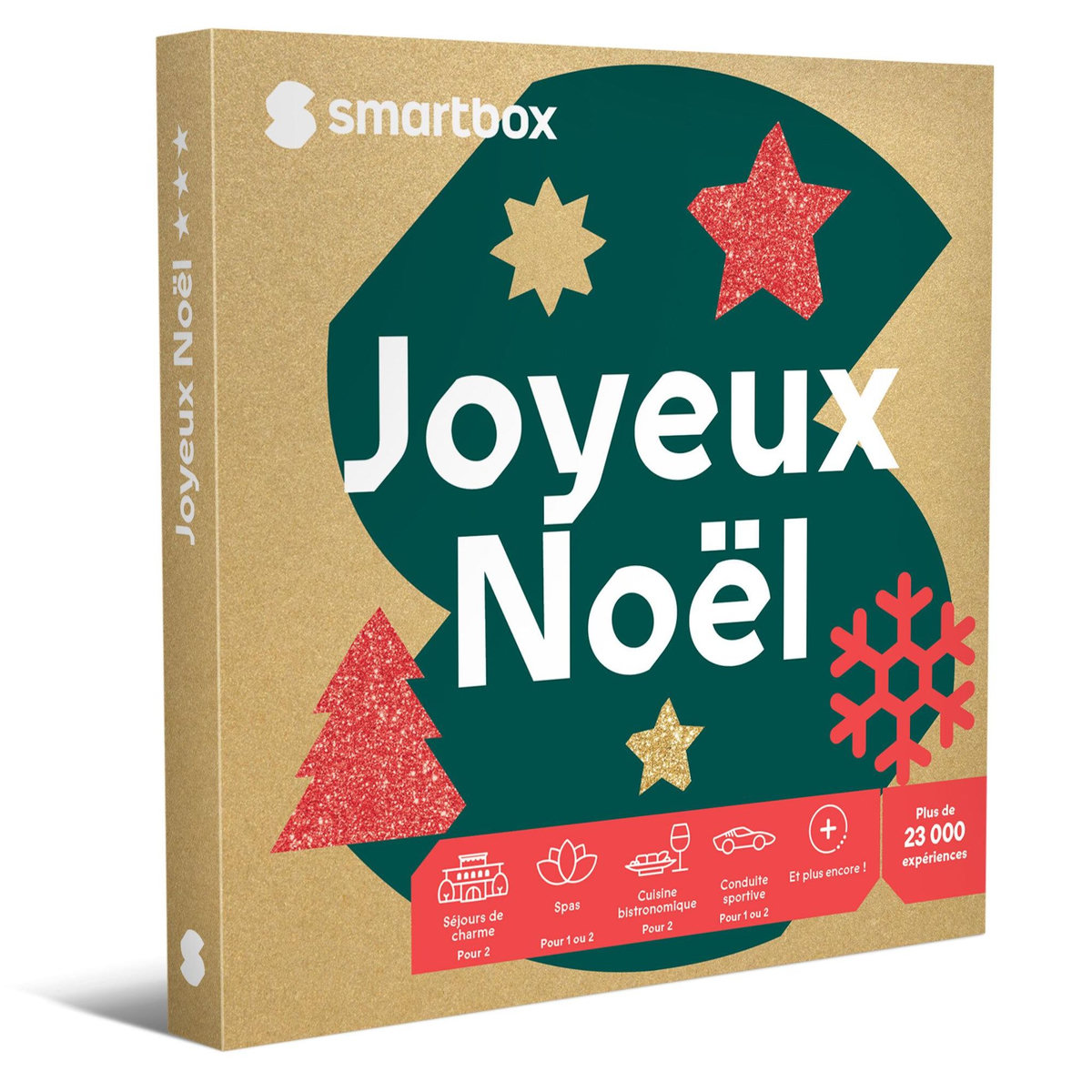 Smartbox Joyeux Noël - Coffret Cadeau Multi-thèmes