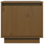 Voir la diapositive 3 : VIDAXL Tables de chevet 2pcs Marron miel 40x30x40cm Bois de pin solide