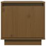 Voir la diapositive 3 : VIDAXL Tables de chevet 2pcs Marron miel 40x30x40cm Bois de pin solide