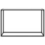 Voir la diapositive 2 : VIDAXL Table console Blanc 120x35x75 cm Verre trempe