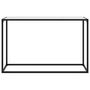 Voir la diapositive 2 : VIDAXL Table console Blanc 120x35x75 cm Verre trempe